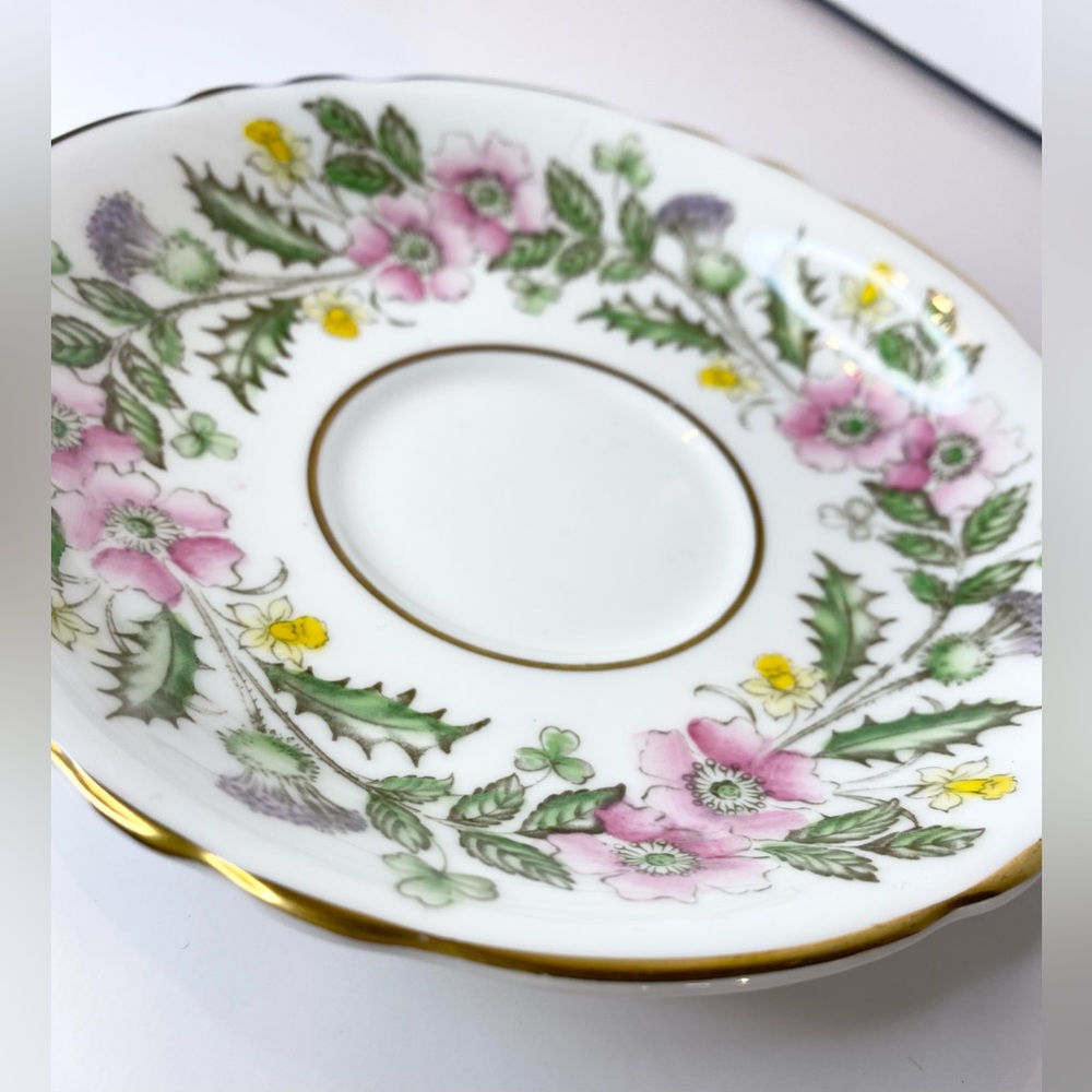 Paragon Teacup Replacement Plate 1953 QUEEN Elizabeth II Royal Commemorate Engla